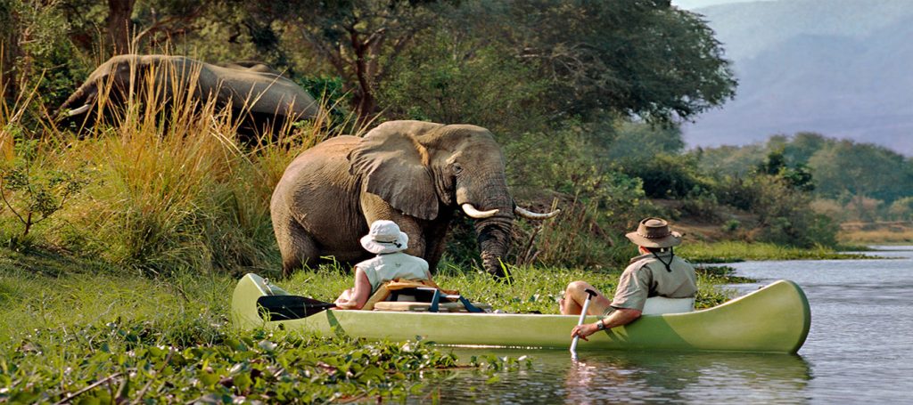 Canoeing in Arusha National Park