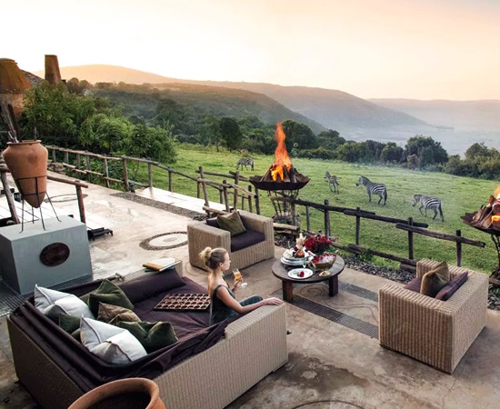 Accommodations inside Ngorongoro