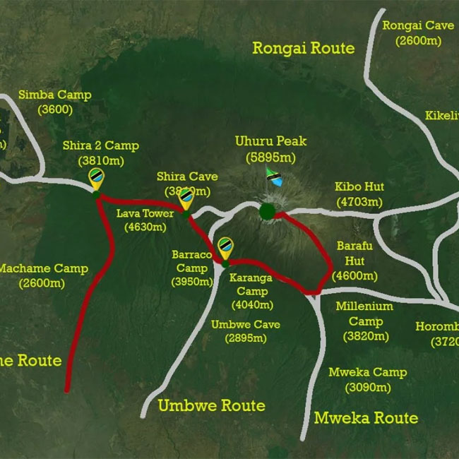 Climbing Kilimanjaro via Machame Route